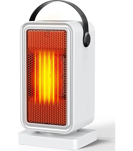 Amazon | 2025 セラミックヒーター 小型 電気ファンヒーター暖房器具